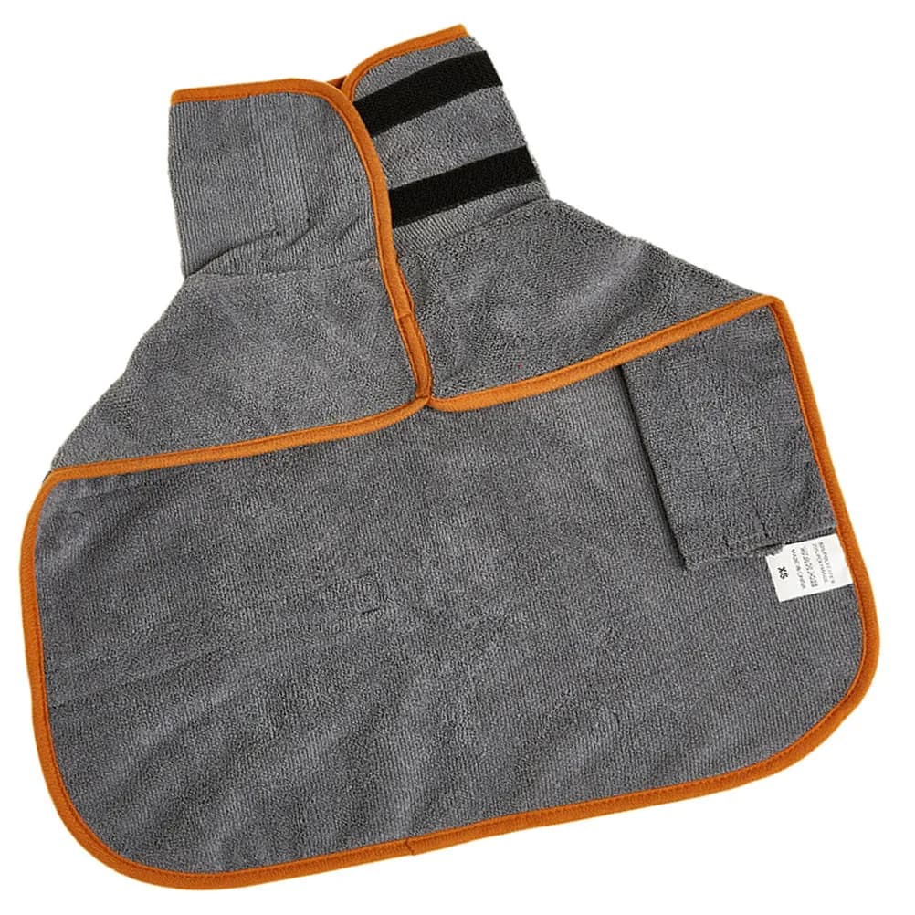 Accappatoio per Cani in Poliestere, Asciugamano Assorbente per Cani Piccoli, Comodo Accappatoio per Cuccioli, Resistente all'Usura, Abbigliamento da Bagno per Animali Domestici