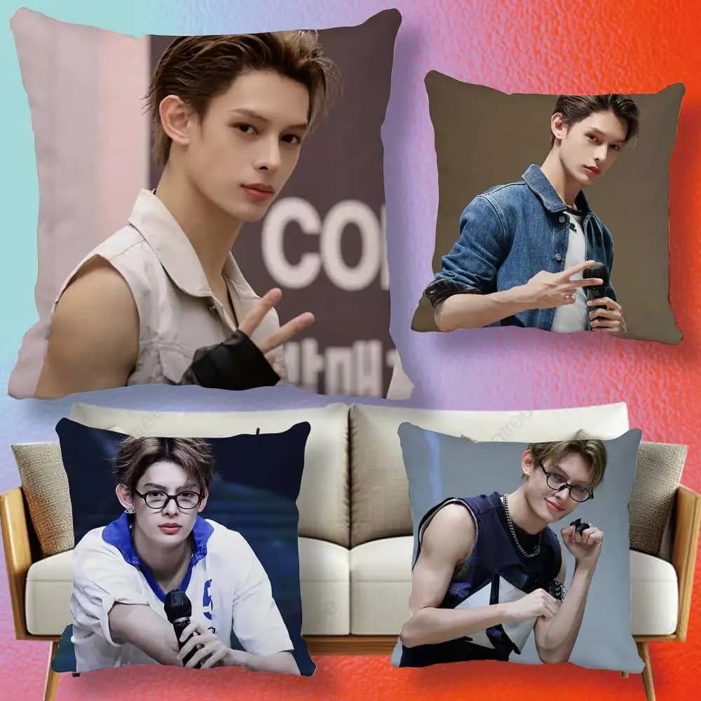 CORTIS James Pillow cover Soft Microfiber Pillowcase Home Sofa Decor Surprise Decorative printed.