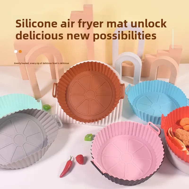 Stampo Aerogrill per forniture da forno Friggitrice ad aria Stampi in silicone Pasticceria Accessori da cucina Padelle Strumenti per decorare torte Utensili Bar