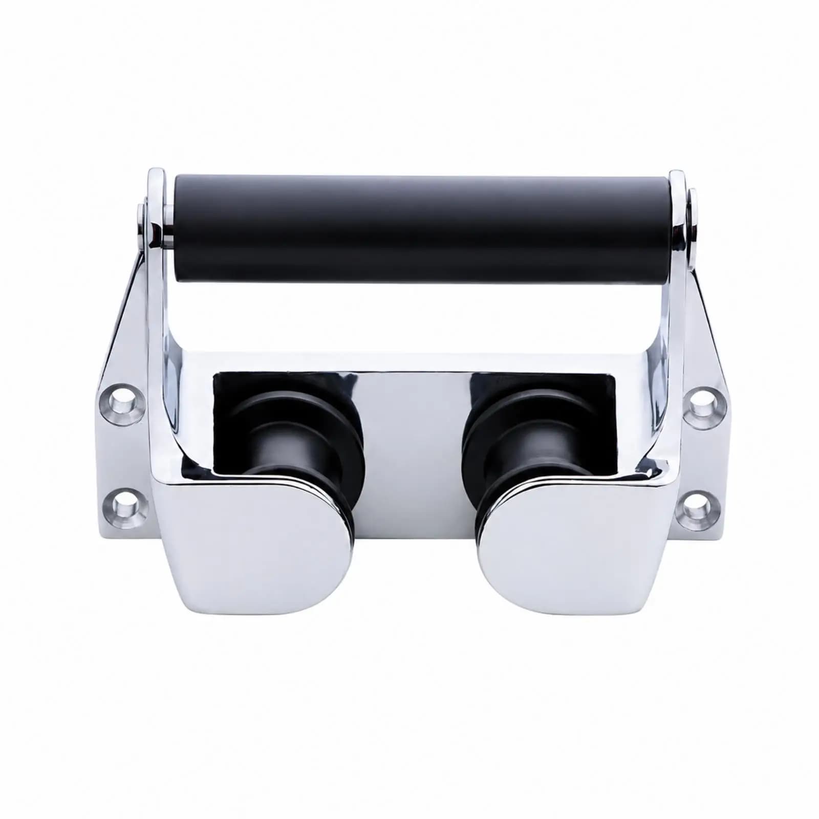 Stainless Steel Cable Guide with Rollers Resistant Marine Cable Guide Polished Finish Stainless Steel Rope Fairlead for Yachts,