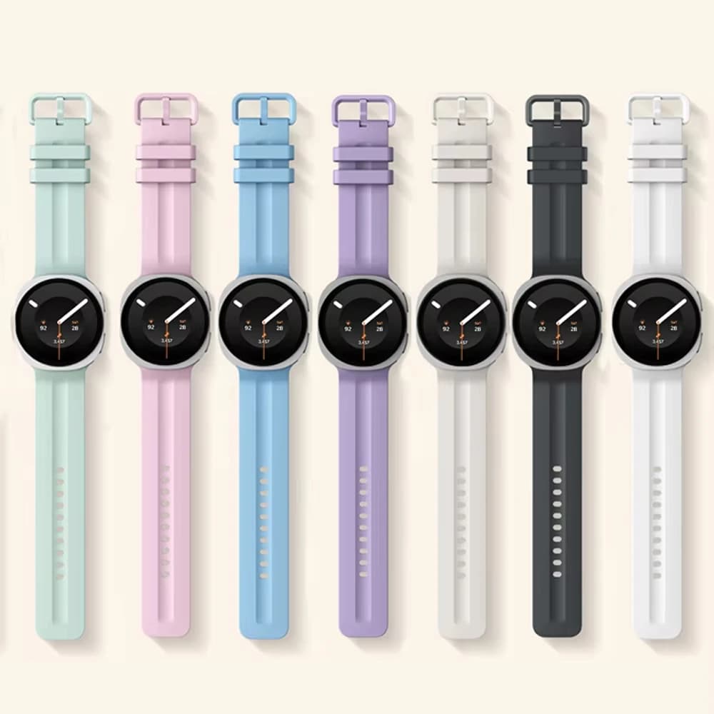 Silicone Sports Band for Samsung Galaxy Watch 9 8 44mm 40mm Correa Bracelet Galaxy Watch 9 8 Classic 46mm Strap Accessories