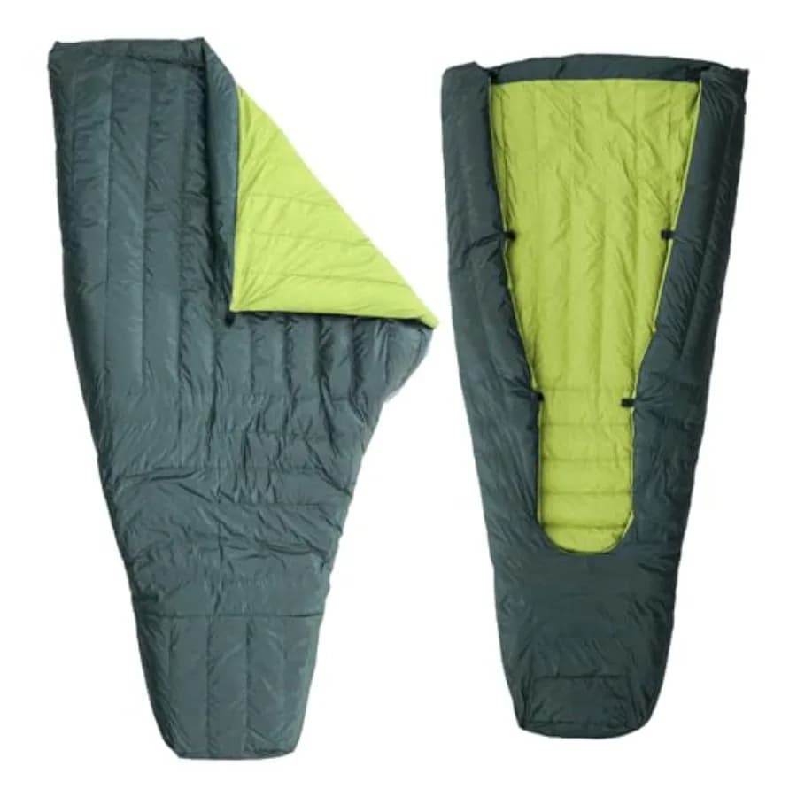 Sacco a Pelo Ultraleggero Top Quilt 850 Down, Coperta Ultraleggera per Campeggio e Backpacking
