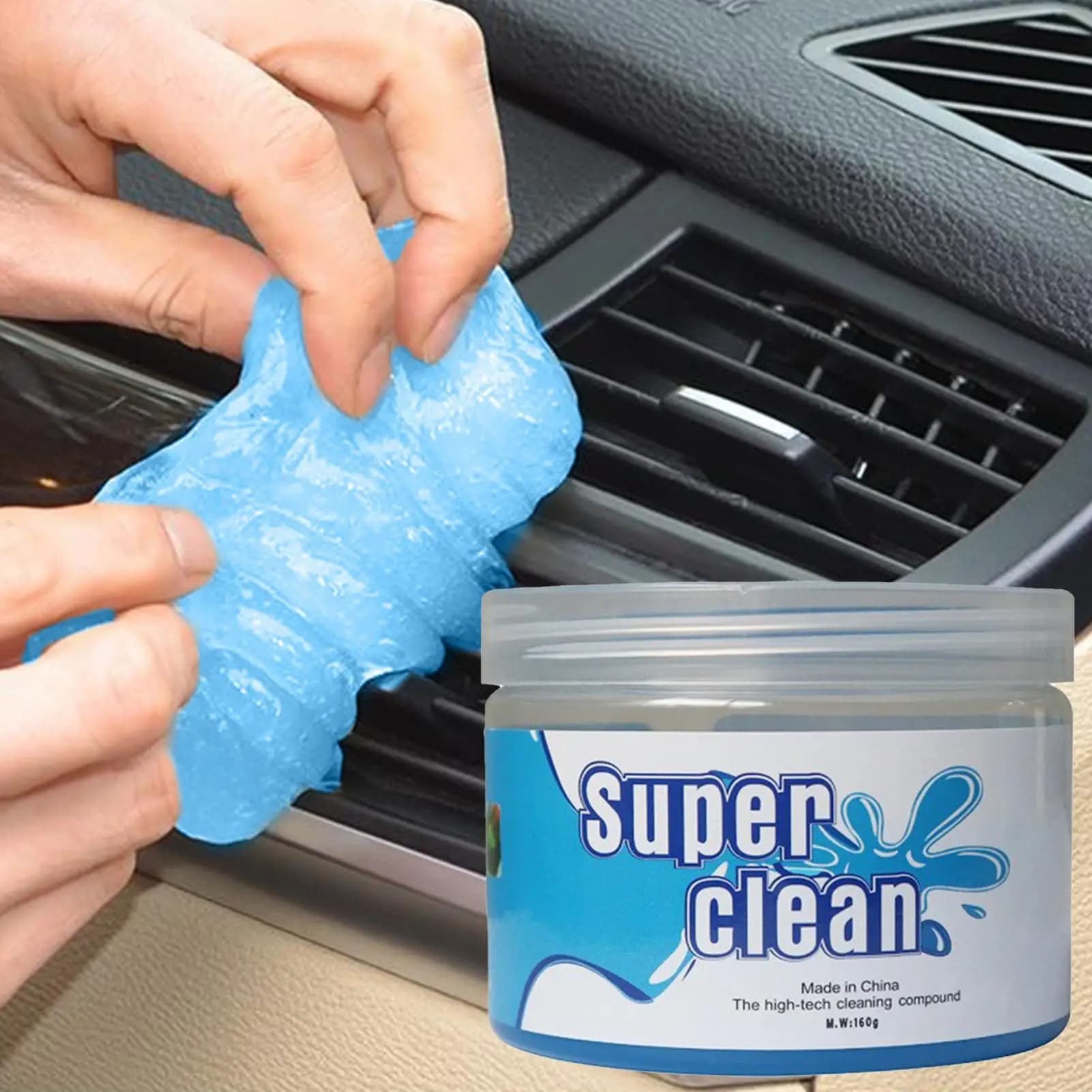 Super Polvere Pulita Argilla Polvere Pulitore Della Tastiera Melma Giocattoli 160g Auto Gel di Pulizia Fango Mastice Kit Per Il Computer Portatile Detergente Colla Auto parte