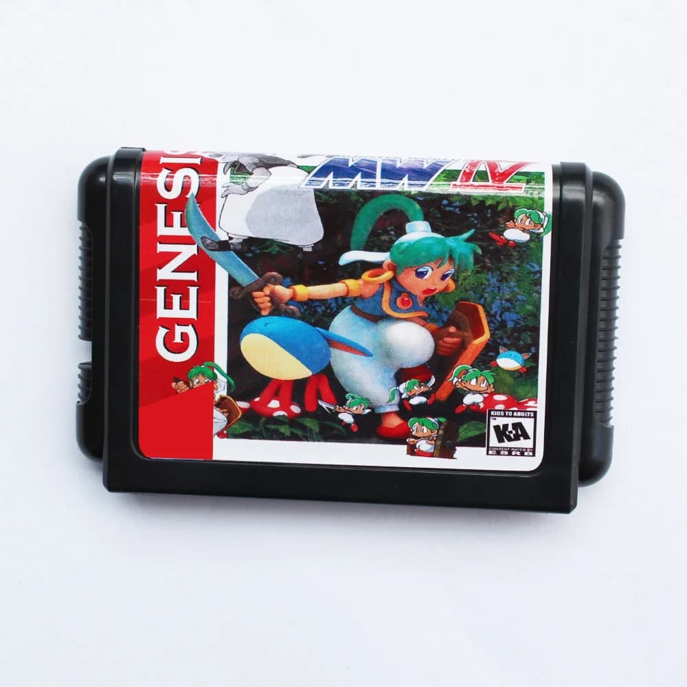 Monster World IV Scheda di gioco MD a 16 bit per console Sega MegaDrive Genesis a 16 bit