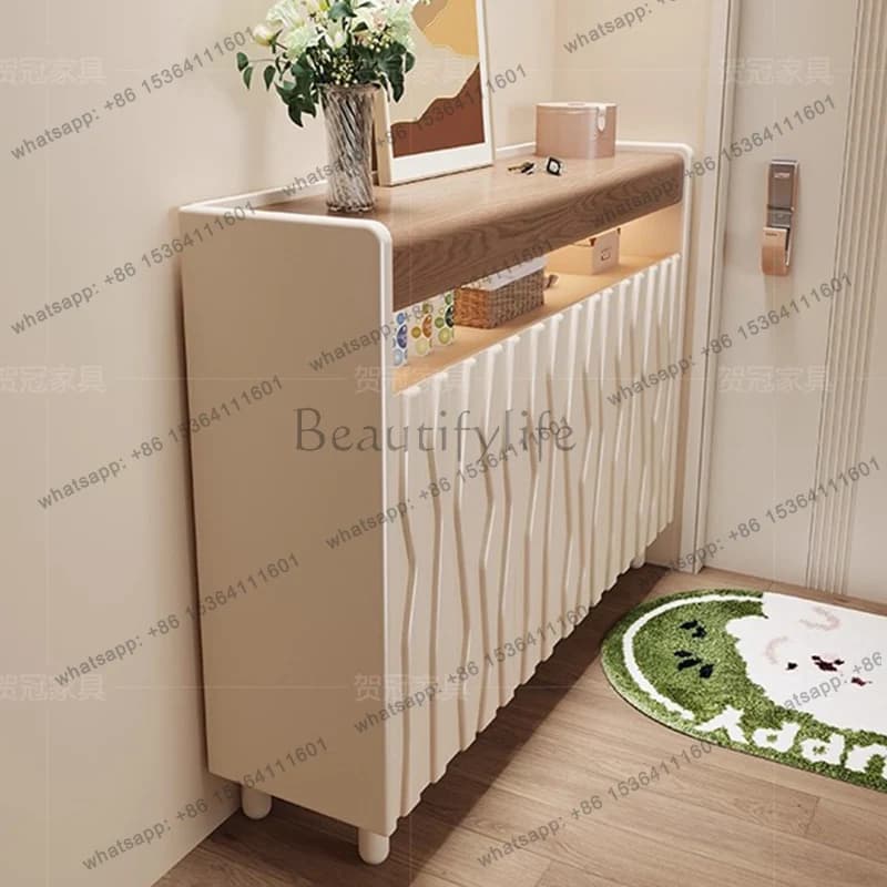 Mobile Organizzatore per Scarpe, Armadio Espositivo per Soggiorno, Scatola in Legno, Scaffale di Lusso per Scarpe, Design Zapatero, Arredamento per Calzolai