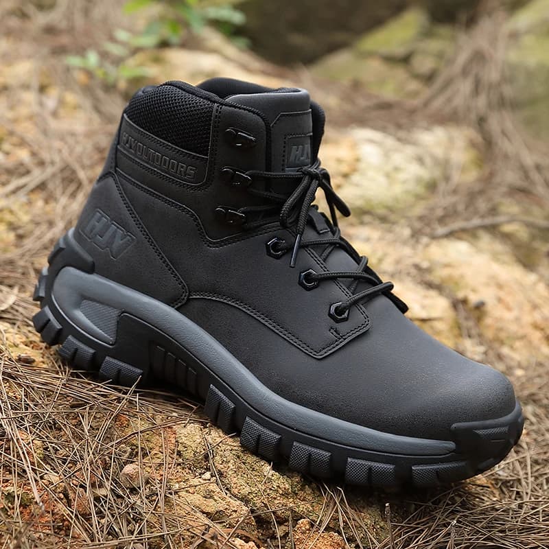 Scarponi da trekking da uomo Scarpe da uomo da esterno Scarponi da trekking impermeabili antiscivolo Scarpe sportive da viaggio traspiranti e resistenti all'usura