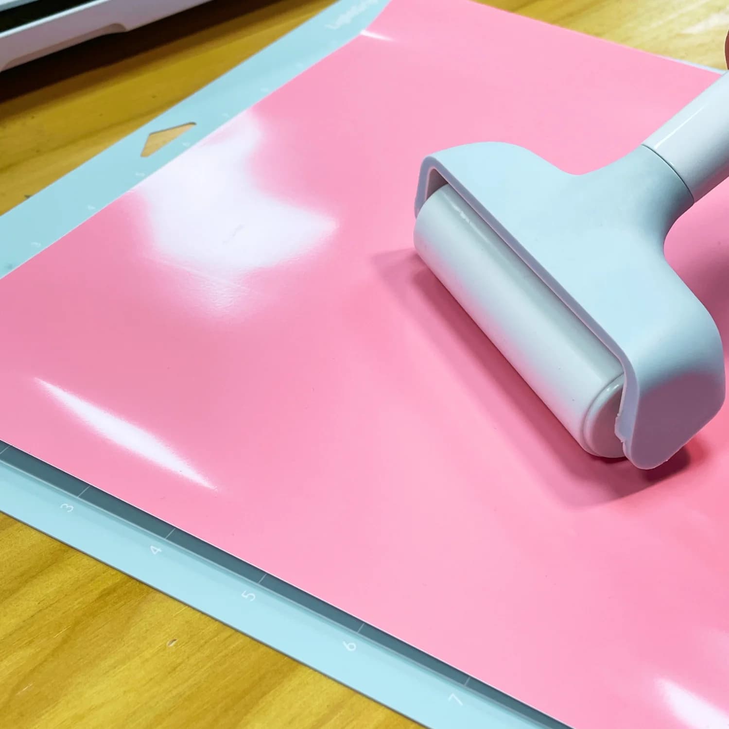 Rullo in gomma/Taglierina rotante da 1 o 2 pezzi, compatibile con materiali termoadesivi, vinile, rullo in gomma riutilizzabile per progetti fai-da-te e artigianali