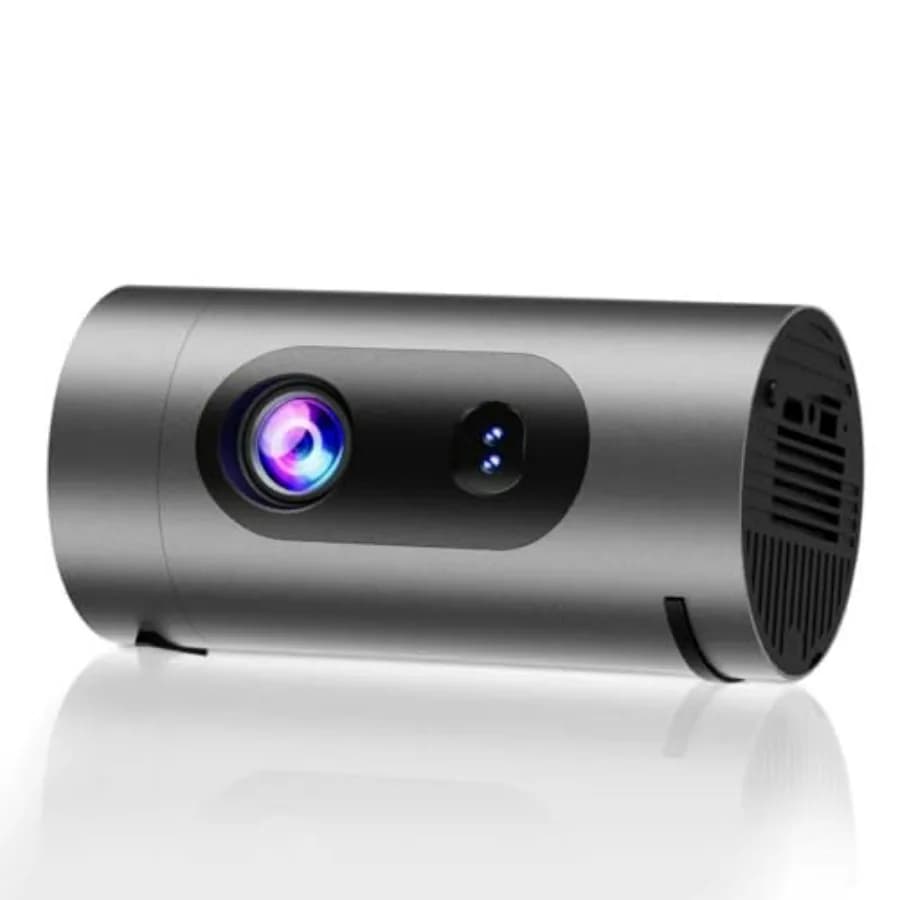 Proiettore Smart con WiFi e Bluetooth, Mini Proiettore Portatile Compatibile con 4K 1080P, App Integrate