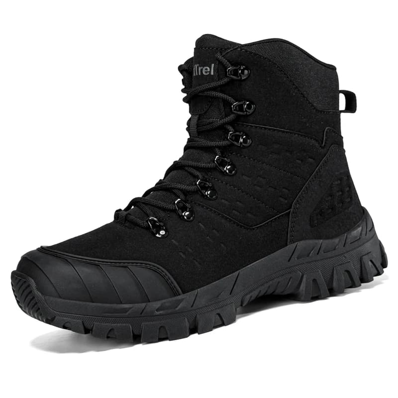 Scarpe da Trekking e Montagna per Uomo, Taglie Grandi 39-47, Stivali Tattici Antiscivolo per Deserto, Sneakers per Pesca e Caccia