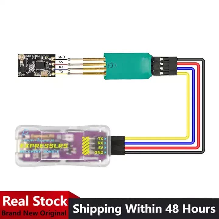 BETAFPV ExpressLRS Recovery Dongle FTDI Modulo da USB a TTL per ricevitori ELRS Zaino per occhiali FPV