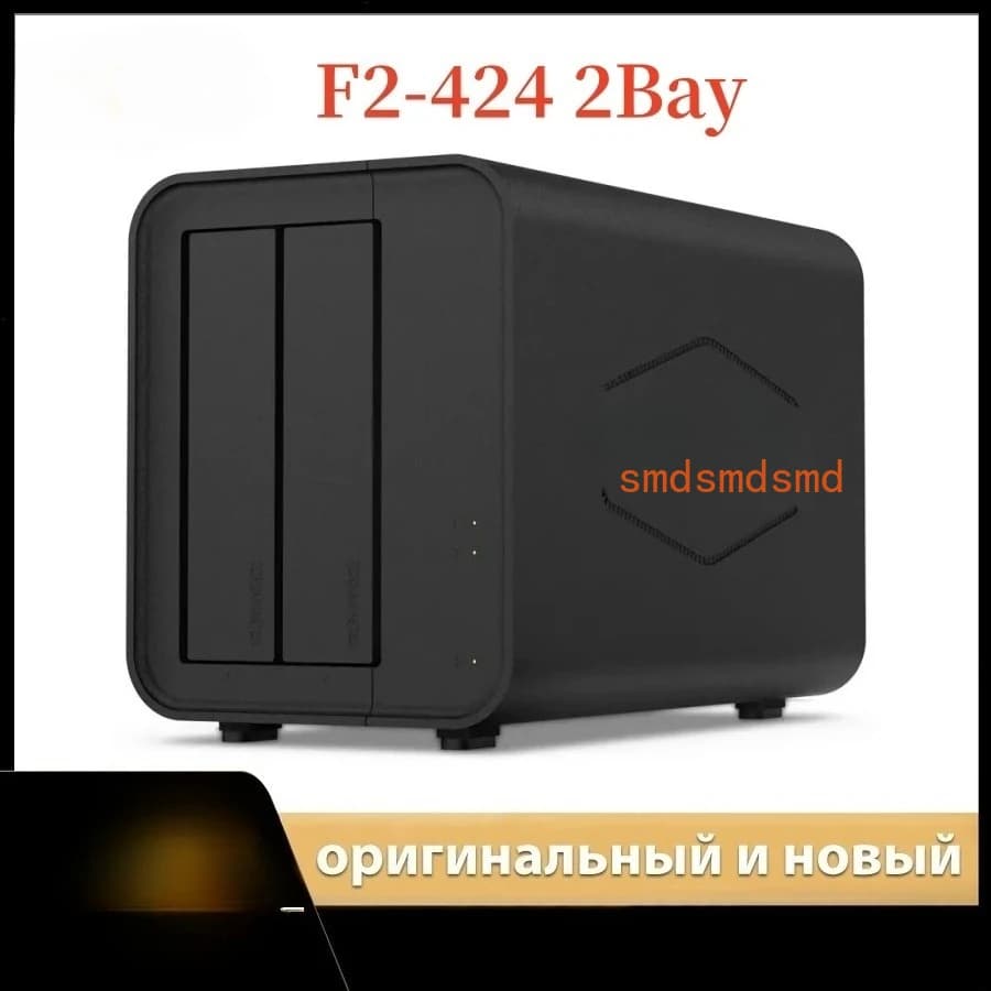 Archiviazione NAS F2-424 2Bay - Quad-Core, 8 GB, porta da 2,5 GbE, archiviazione attaccata in rete con alte prestazioni (senza disco)
