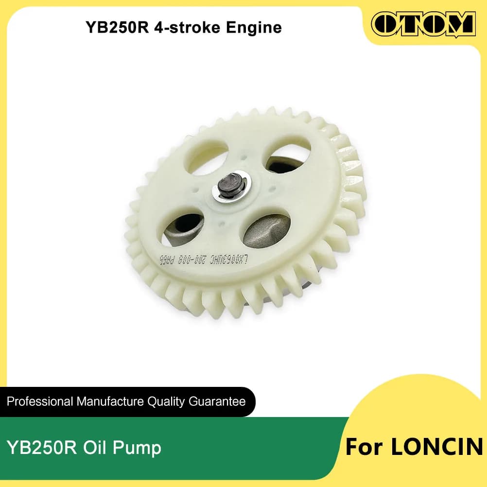 Pompa Olio Motore OTOM YB250R con Ingranaggio di Trasmissione per LONCIN 4 Tempi KEWS K23 Ricambi Moto da Cross Off-road