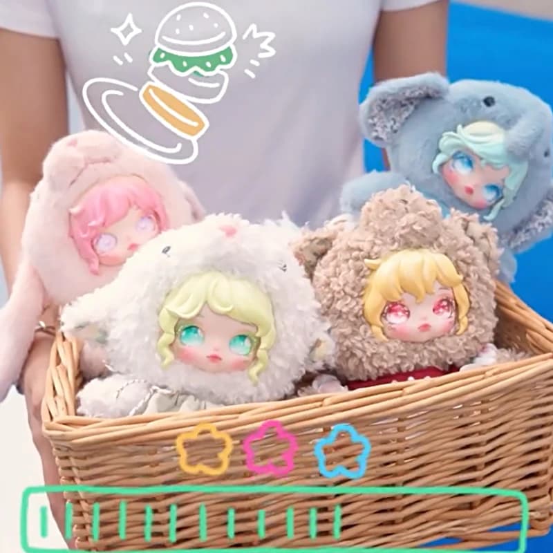DUMIA Valzer Peluche Serie Scatola Cieca Simpatico Vinile Anime Figura Scatola Misteriosa Borsa a Sorpresa Ciondolo Raccogliere Kawaii Doll Decor Giocattoli Regali