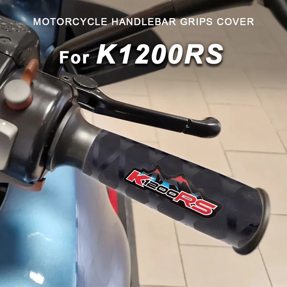 Per BMW K1200RS K 1200 RS K1200 1200RS Coprimanopole Termoretraibili per Moto, Guanti in Gomma per Manubrio, Accessori