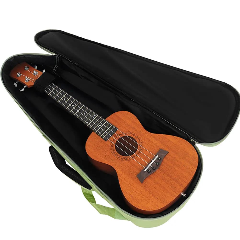 Borsa per Ukulele in Tessuto Oxford Impermeabile, Custodia Protettiva per Ukulele Soprano e Concerto da 23 e 24 Pollici, per Pratica all'Aperto