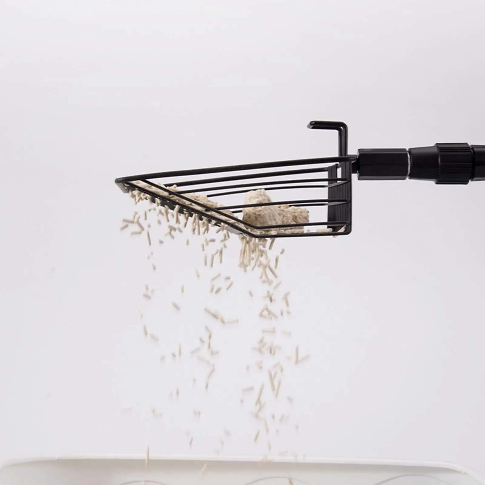 Chicken Coop Scooper Stretchable Chicken Coop Cleaning Tools Cat Litter Scooper Litter Sifting Shovel for Chicken Coop