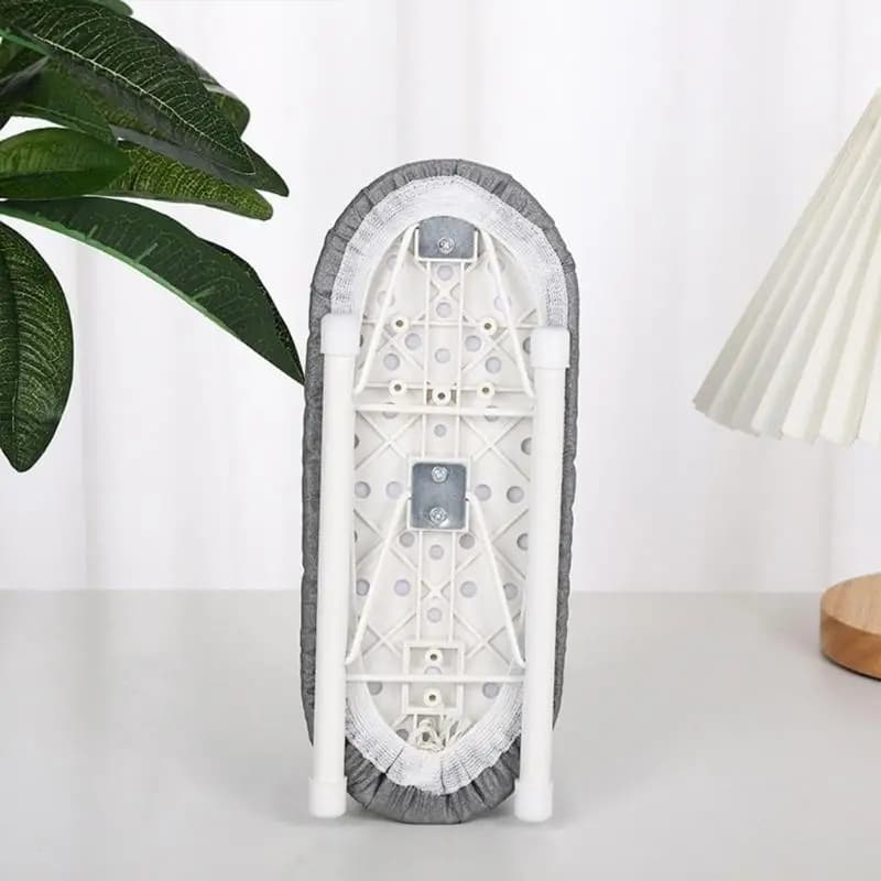 QX2E Lightweight Ironing Board with Heat Resistant Surfaces for Easy Fabric Care