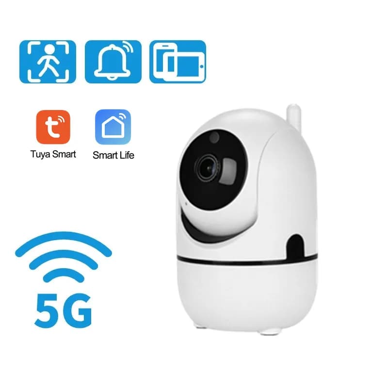 2MP 1080P 5G Tuya/YiLot/YCC365 APP Wireless PTZ IP Dome Camera AI rilevamento umanoide sicurezza domestica CCTV Baby Monitor