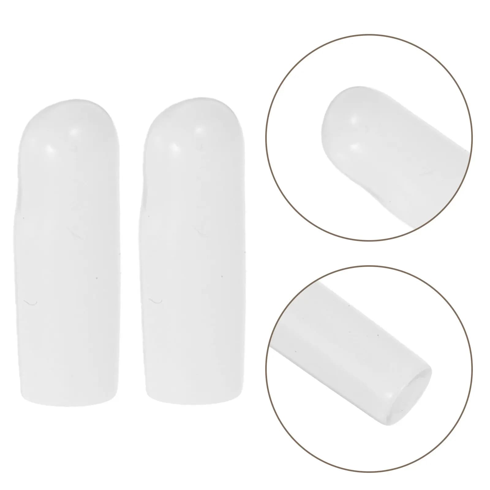 500Pcs Rubber End Caps for Wire Hangers 3Mm Thread Protector Sleeve Hook Tip Cover Clothes Hanger Rubber Cap Garment Hook Cap