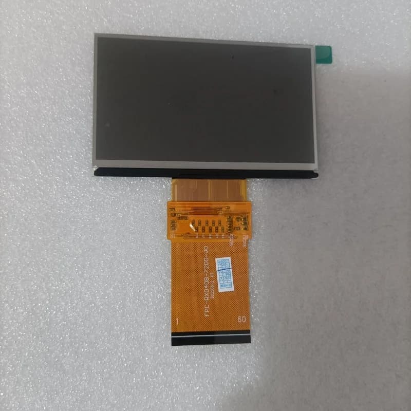 New 4inch FPC-RX040B-7200-V0 Lcd display screen Without Backlight Android projector accessories