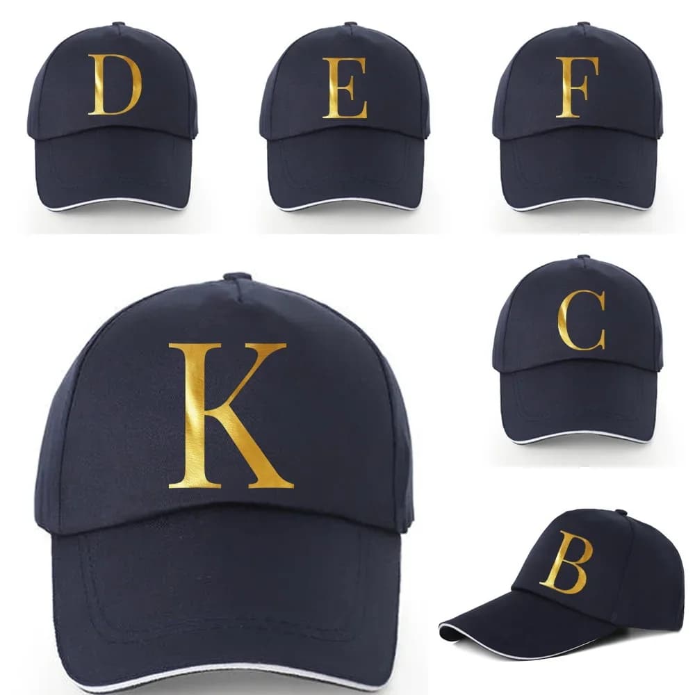 2024 Donne di Estate Regolabile Visiere Protezione Solare Cappelli Da Uomo di Strada Hip Hop Cap Lettera Stampa Berretti Da Baseball Puro Cotone Fibbia Posteriore Cappello