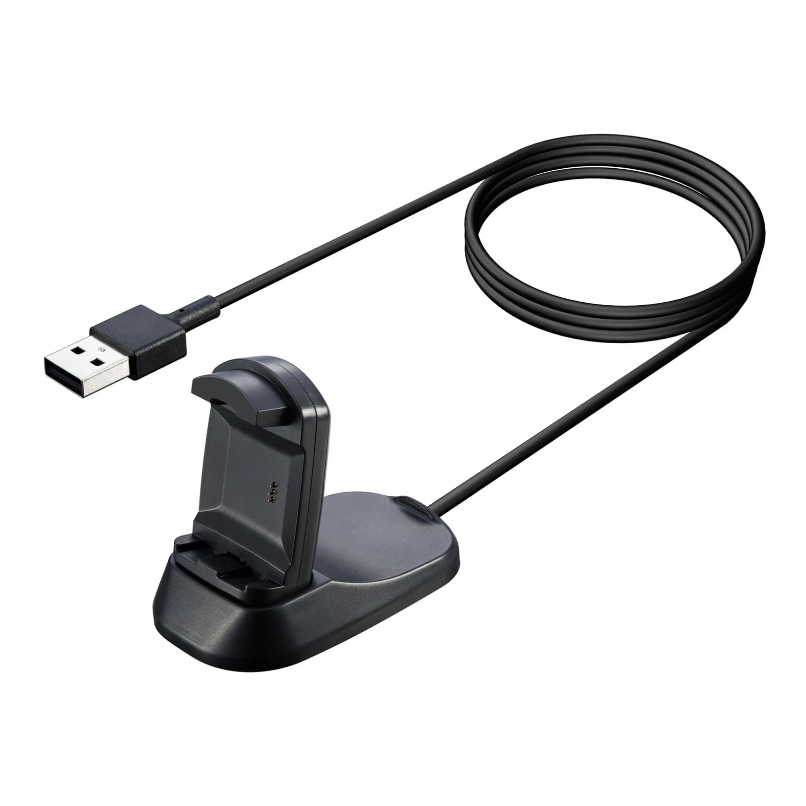 Base di ricarica USB di ricambio per Fitbit Ionic Smart Watch - Supporto per cavo di ricarica magnetico