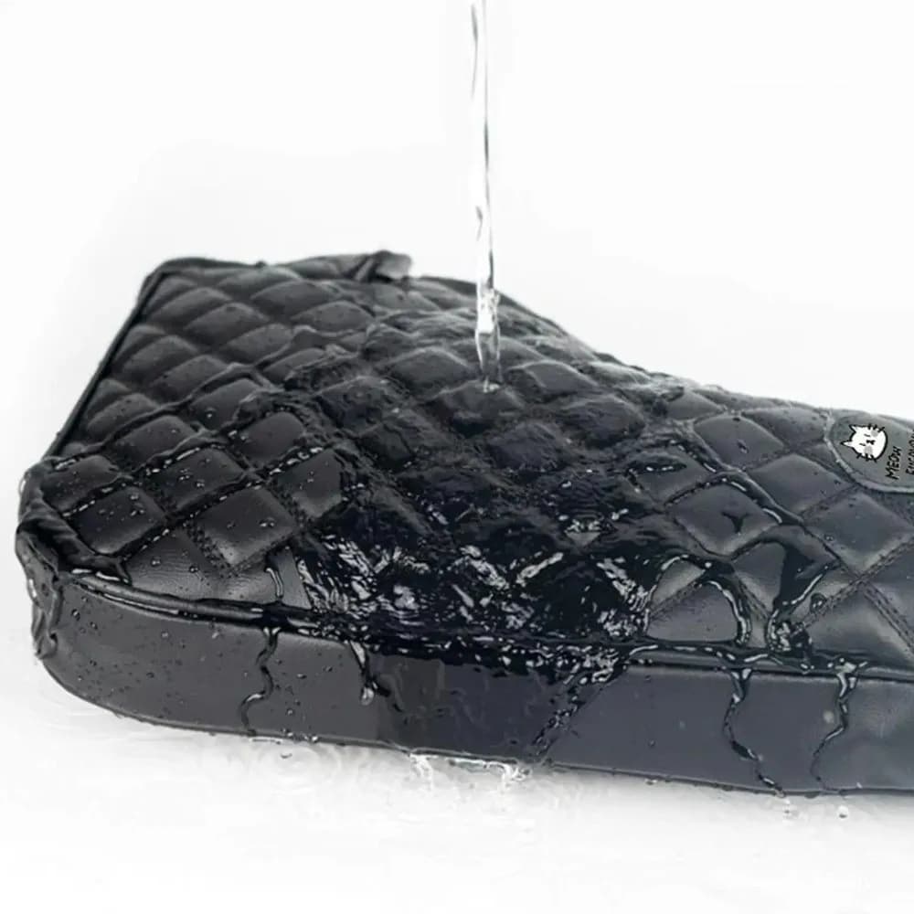 Nuovi guanti da manubrio universali per moto Manicotti caldi impermeabili Maniglie in pelle PU in velluto addensato Protezione per motoslitta