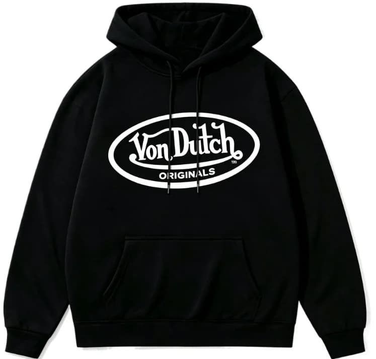 2026 Men Y2K Retro Letter Hoodie Sweatshirt Vintage Oval Cursive Font Big Logo Graphic Print Long Sleeve Pullover Loose
