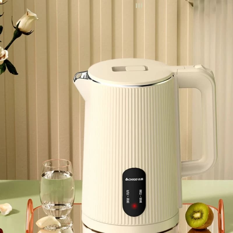 Large Capacity Fast Hot Water Kettle With Automatic Heat Storage, Wide Mouth For Easy Cleaning, High Quality Stainless Steel