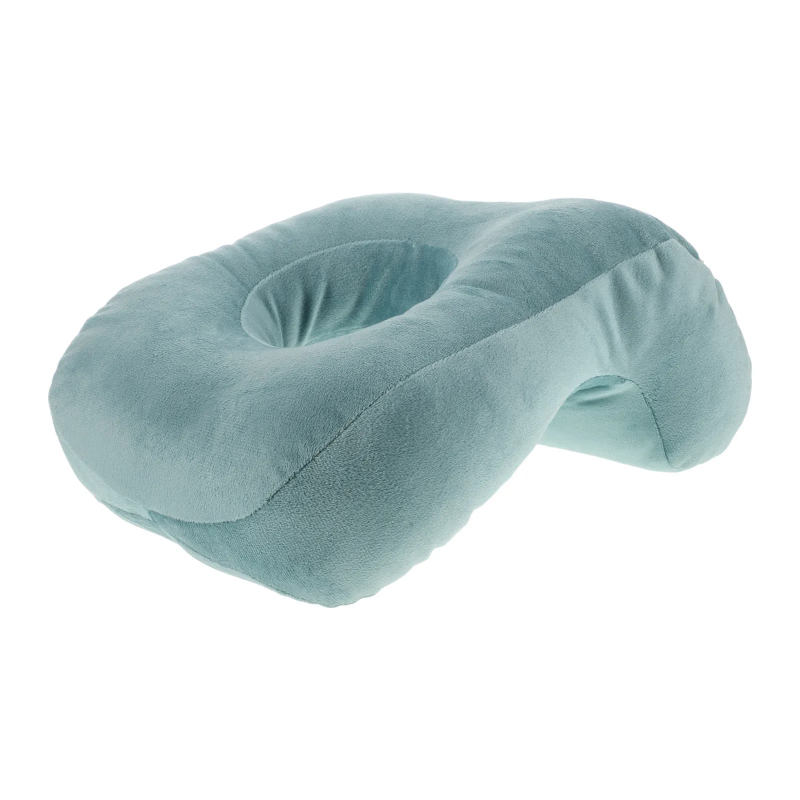 Memory Foam Office Nap Pillow Sea Blue Slow Rebound Desk Nap Cushion Arm Rest Back Support Pillow Face Down Sleeping for School
