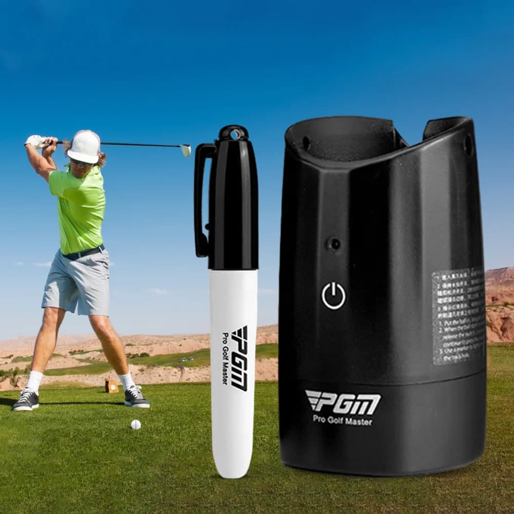 Marcatore Elettrico per Palline da Golf con Linea di Distribuzione della Gravità, Accessori per Golf
