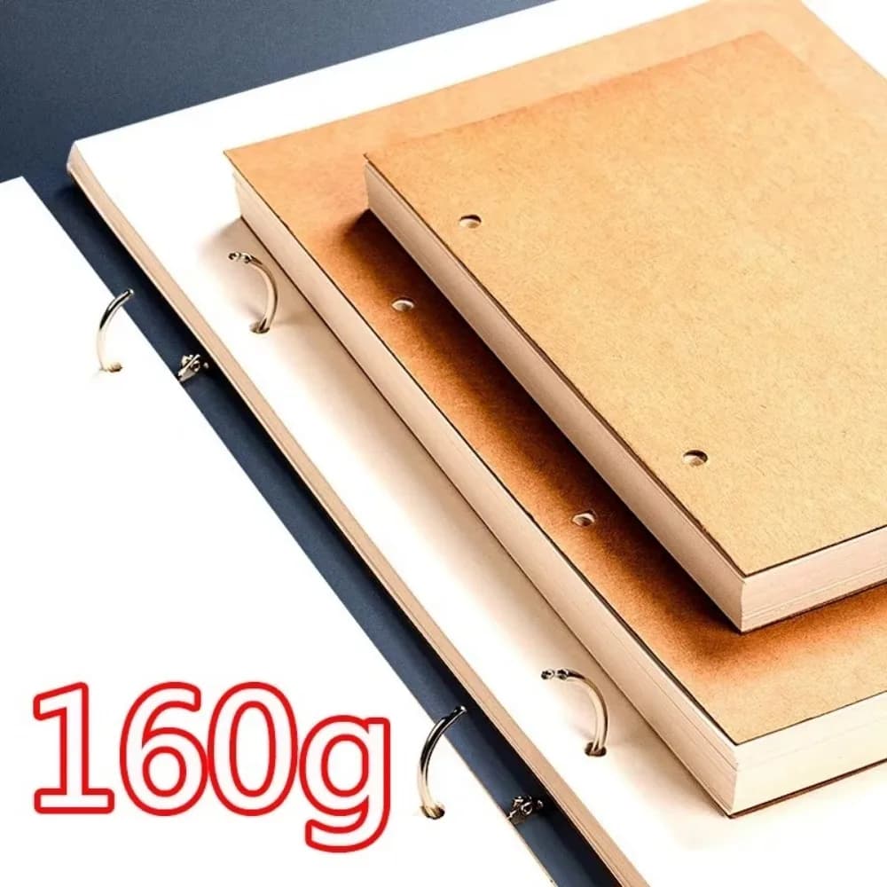 Thicken Professional Sketchbook Loose-leaf Detachable Sketch Notebook a4 a5 16K 32K 8K Paper Art School Supplies