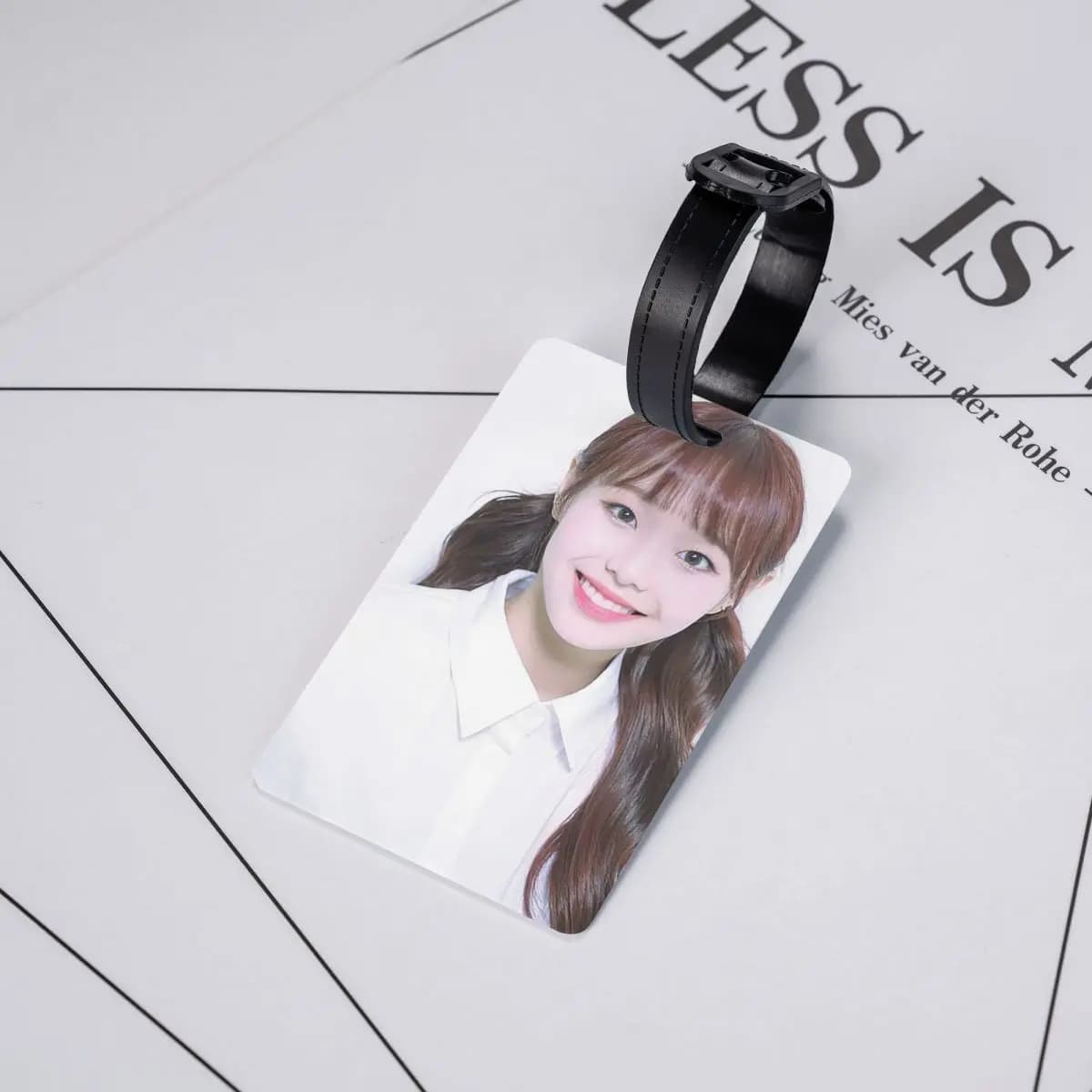 Etichette per Bagagli Chuu Loona, Accessori per Valigie, Tag per Bagagli da Viaggio, Porta Etichetta con Nome e Indirizzo