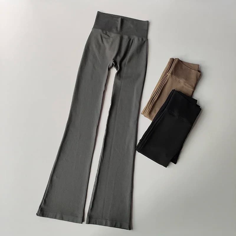High Waist Compression Lineless Micro Waisted Yoga Outdoorwear Elastic Fitness Pants Seamless Lifting Leggings