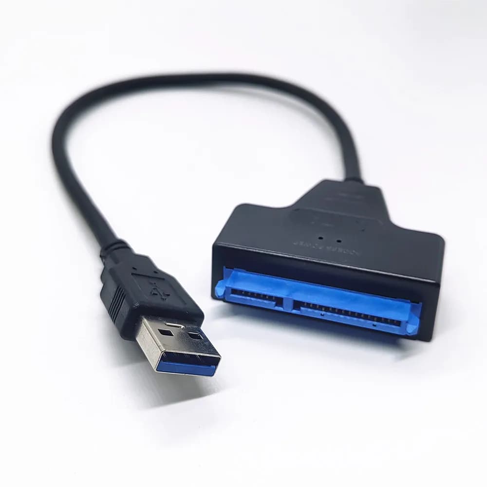 USB 3.0 2.0 SATA 3 Cable Sata To USB 3.0 Adapter Up To 6 Gbps Support 2.5 Inch External HDD SSD Hard Drive 22 Pin Sata III Cable
