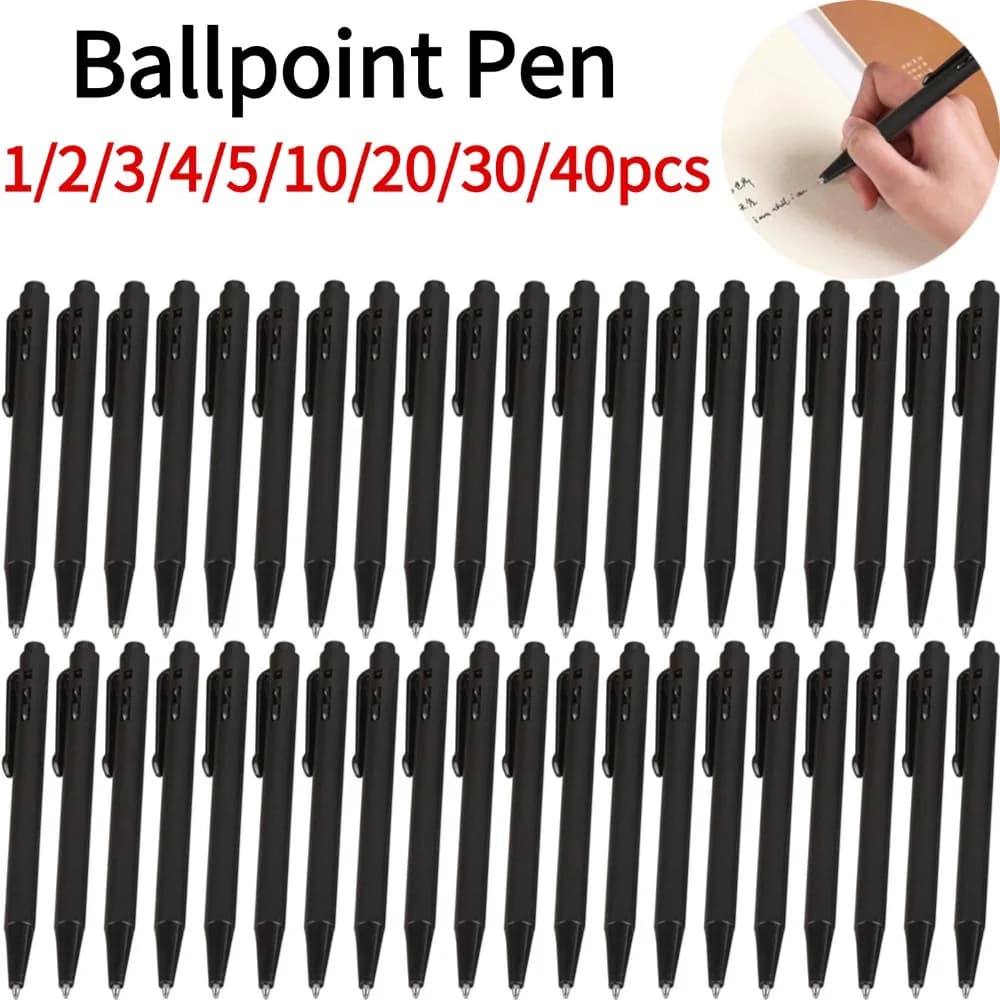Penna a sfera Mini penna a sfera Firma per adulti Penna da lavoro Ufficio Scuola Studente Scrittura Penna nera Penne gel Penne firmate