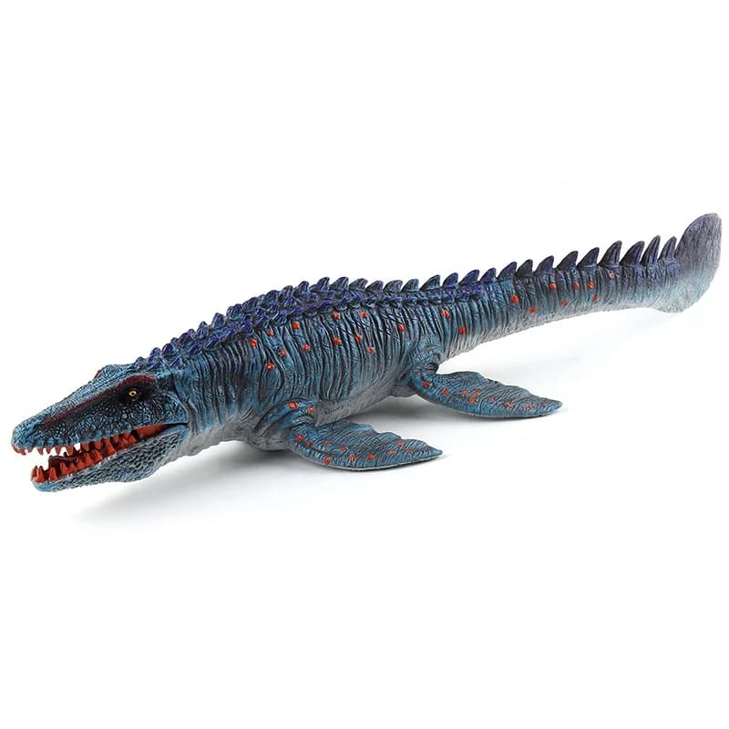 33 cm Sea King Mosasaur Action Figure Modello animale Dinosauro Drago Figurina Mascella Giocattolo mobile per bambini
