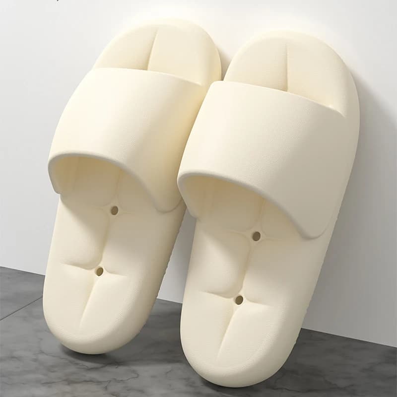 Pantofole Antiscivolo da Interno per Coppie, Nuove Ciabatte Estive Morbide con Fondo Spesso per Donna