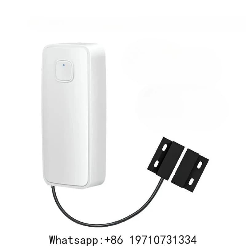 Sensore Magnetico WIFI Intelligente per Porte e Finestre, Allarme di Sicurezza, Rilevatore di Apertura/Chiusura, Antifurto Domestico, Sensore per Porte Avvolgibili in Ferro