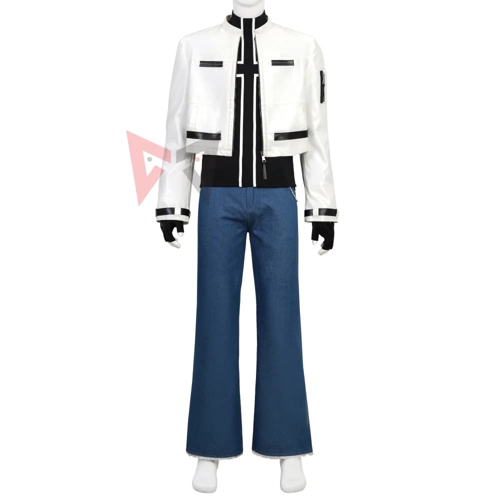 Nuovo Kyo Kusanagi King 99 Hekaton Costume Cosplay Camicia Cappotto Pantaloni Guanti per Game Party Halloween Custom Made