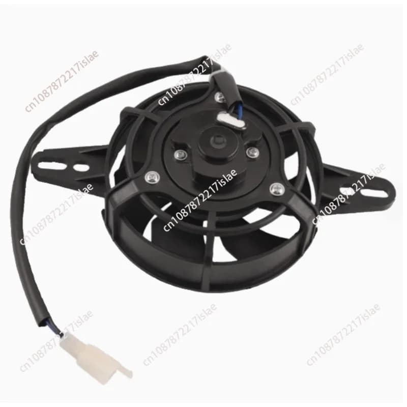 Ventola di raffreddamento del radiatore universale per moto Dispositivo di raffreddamento dell'olio Dispositivo di raffreddamento dell'acqua Ventola elettrica per Dirt Bike Motocross ATV Go Kart Quad