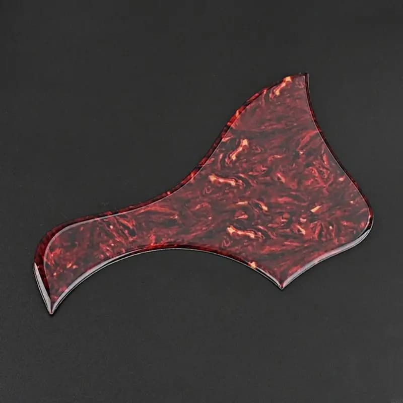 1PC Cellulose Guitar Pickguard Scratch Plate Self-Adhesive Pickguard Sticker Guard Plate for Cool Acoustic Guitar Parts