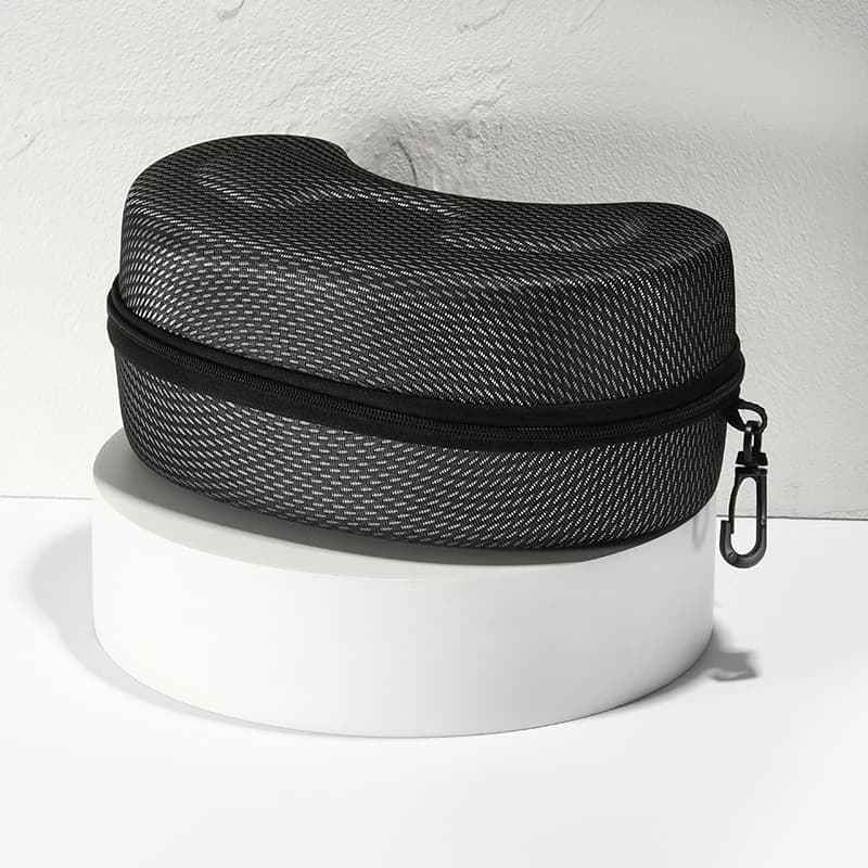Z. Custodia Rigida Portatile in EVA per Occhiali da Sci e Snowboard, Resistente all'Acqua e agli Urti, Accessorio per Sci