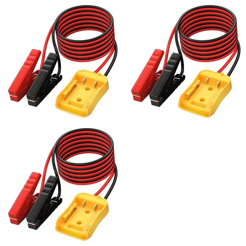 ABRU-3X Cavo di Avviamento Portatile per Auto, Starter Ausiliario, Adattatore per Batteria di Emergenza
