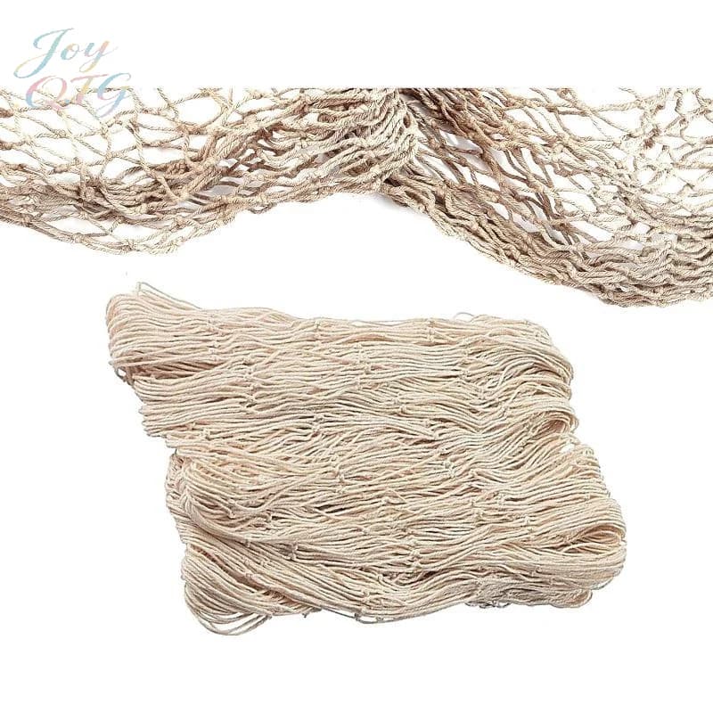 Hot Sale Hanging Fishing Net Ornament, Ocean Themed Party Wall Decor, 1 Piece