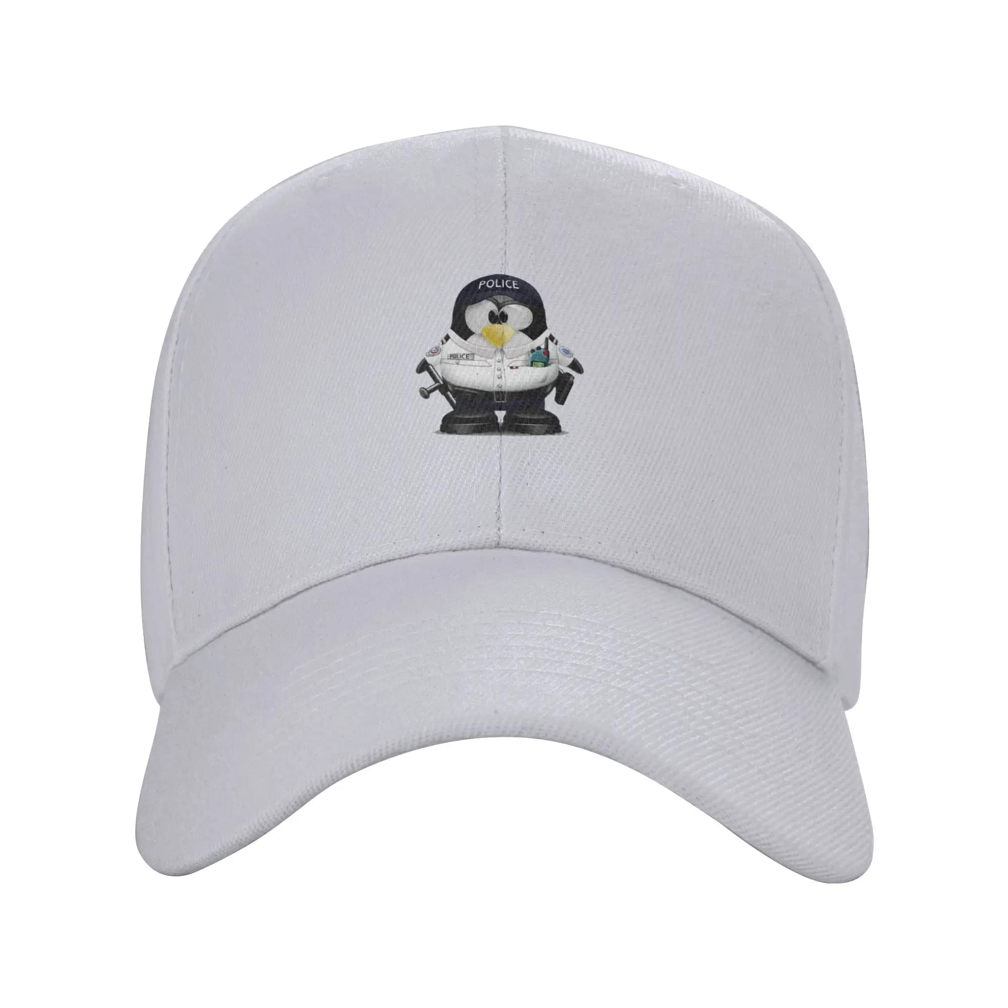 Tux Penguin Sun Baseball Cap Linux Spring Street Style Trucker Hat For Unisex Men Hunting Camping Snapback Cap