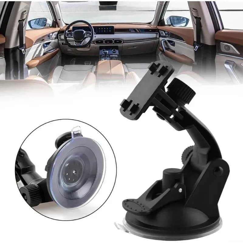Car Vehicle Adjustable Windshield Suction Cup Mount Holder, Vehicle-mounted GPS Stand Dash Cam Bracket Car Accessories