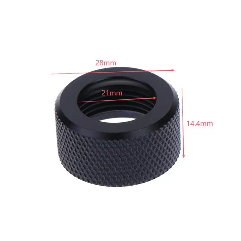 1PCS 17mm Ball Head Nut Tightening Nut Fastener For Universal Phone Holder Car Mount Desktop Stand Aluminum Alloy