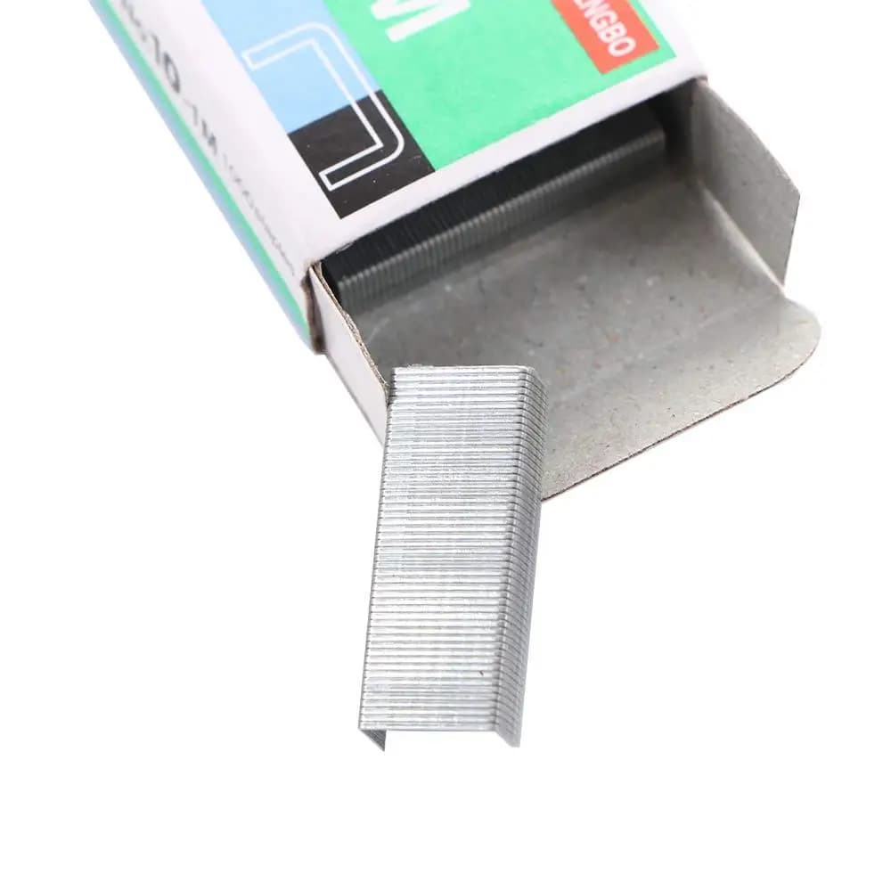 Office Binding Supplies Anti-rust Stationary No.10-1M 1000Pcs/Box Staples Mini Staple No.10 Binding Stapler Metal Staples