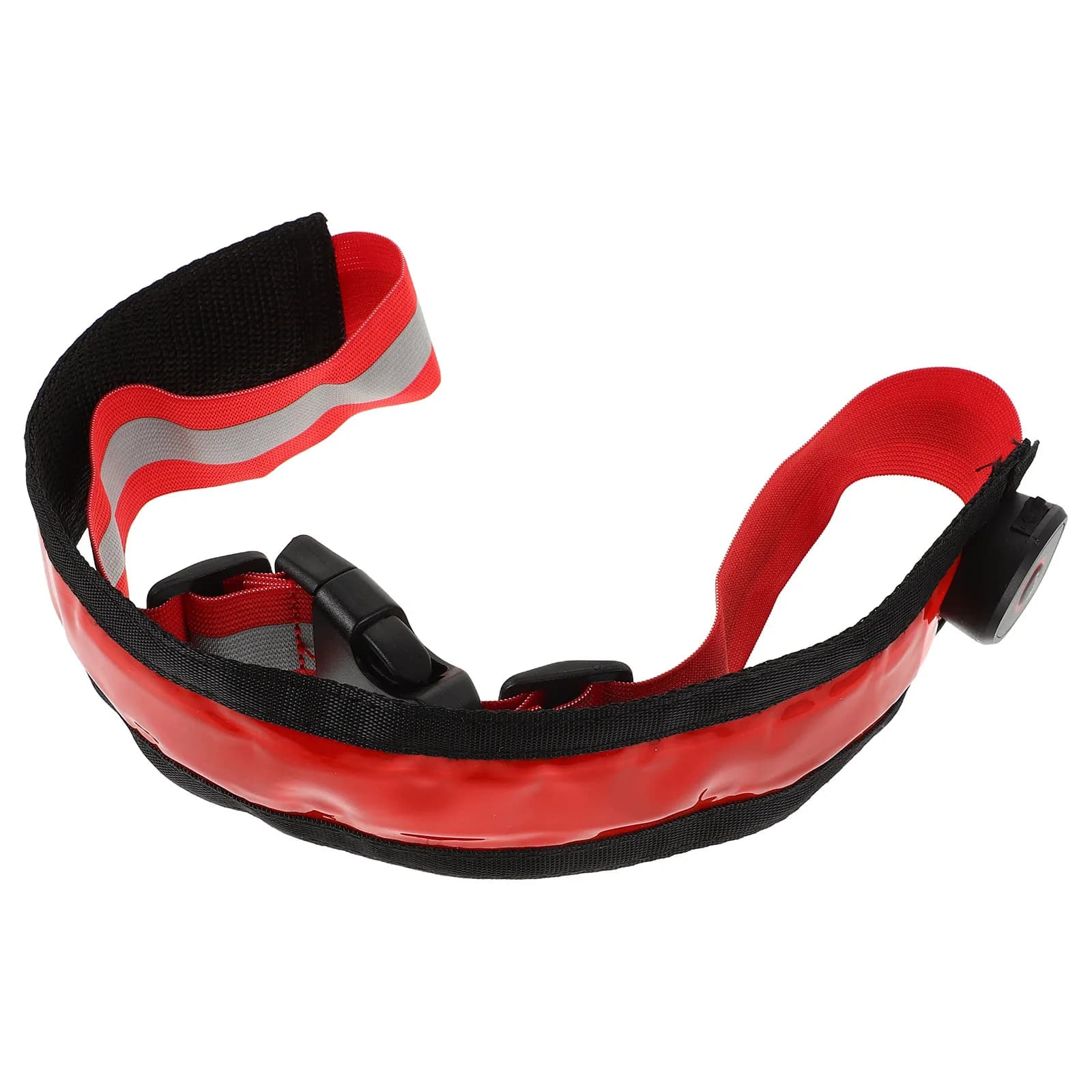 2 cinture da corsa a LED ricaricabili, luminose, essenziali per la corsa notturna, attrezzatura di sicurezza regolabile per ciclismo, jogging, escursionismo, campeggio